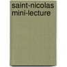 Saint-Nicolas mini-lecture door Onbekend