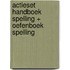 actieset handboek spelling + oefenboek spelling
