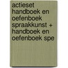 actieset handboek en oefenboek spraakkunst + handboek en oefenboek spe door Onbekend