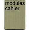 Modules cahier by De Rockere