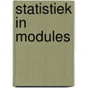 Statistiek in modules by Carette