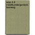 WPP 4.4 meetkunde/goniom. leerweg
