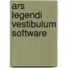 Ars legendi vestibulum software by Van den Eynde