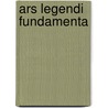 Ars legendi fundamenta door Eynde