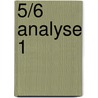 5/6 Analyse 1 by Rottiers