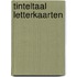 Tinteltaal letterkaarten