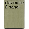 Claviculae 2 handl. door Steyaert