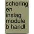 Schering en inslag module b handl