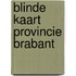 Blinde kaart provincie brabant