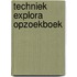 Techniek Explora Opzoekboek