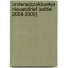 Onderwijszakboekje Nieuwsbrief (editie 2008-2009) by J. Heyvaert