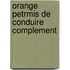 Orange petrmis de conduire complement