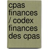 Cpas finances / codex finances des cpas door Onbekend