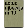 Actua - rijbewijs nr 19 door Onbekend