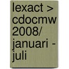 Lexact > cdocmw 2008/ januari - juli by Unknown