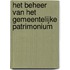 Het beheer van het gemeentelijke patrimonium