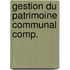 Gestion du patrimoine communal comp.