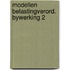 Modellen belastingverord. bywerking 2