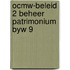 Ocmw-beleid 2 beheer patrimonium byw 9