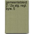 Gemeentebleid 2 / 2a alg. regl. byw. 5