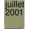 Juillet 2001 door A. Sapart