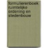 Formulierenboek ruimtelijke ordening en stedenbouw