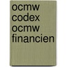 OCMW codex OCMW financien by Unknown