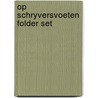 Op schryversvoeten folder set  door Onbekend