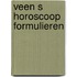 Veen s horoscoop formulieren