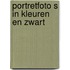 Portretfoto s in kleuren en zwart