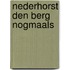 Nederhorst den berg nogmaals