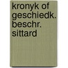Kronyk of geschiedk. beschr. sittard by Russel