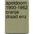 Apeldoorn 1900-1962 oranje draad enz