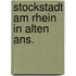 Stockstadt am rhein in alten ans.