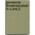 Gemeente ferwerderadeel in o.ans.2
