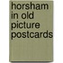 Horsham in old picture postcards