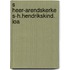 S heer-arendskerke s-h.hendrikskind. ioa