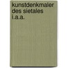 Kunstdenkmaler des sietales i.a.a. by Leginger
