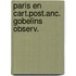 Paris en cart.post.anc. gobelins observ.