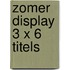 Zomer display 3 x 6 titels