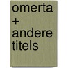 Omerta + andere titels door M. Puzo