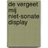 De vergeet mij niet-sonate display