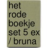 Het rode boekje set 5 ex / Bruna door Zedong Mao