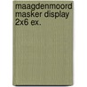 Maagdenmoord masker display 2x6 ex. door Anton Gill