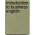 Introduction to Business English