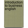 Introduction to Business English by K. Blanpain