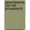 Geschiedenis van het privaatrecht door T. Wallinga