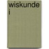 Wiskunde I