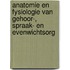 Anatomie en fysiologie van gehoor-, spraak- en evenwichtsorg