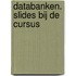 Databanken. slides bij de cursus